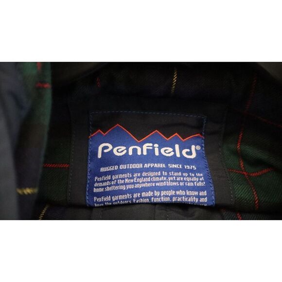 Penfield Kasson Boy's Sz XL Navy 60/40 Rugged Outdoor Hooded Mountain Parka $175 - Picture 5 of 7